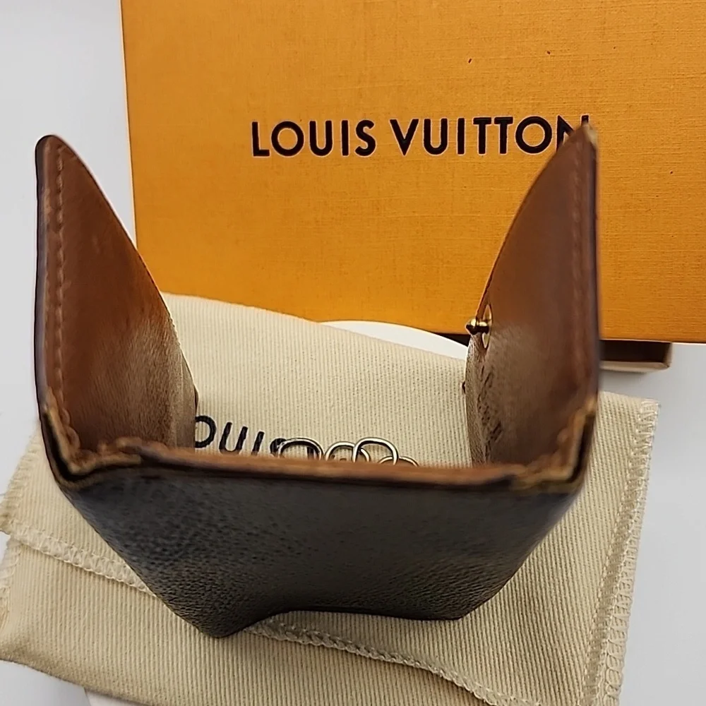 Louis Vuitton Black/Brown Key Holder Wuth Box, Card And Dust bag - Picture 15 of 17
